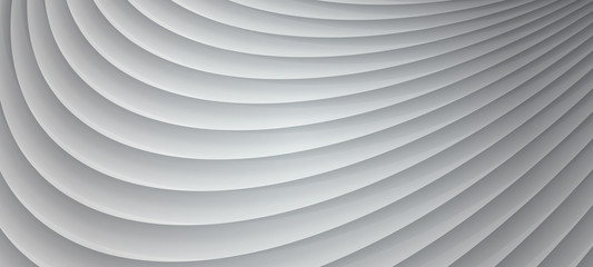 Minimal trendy geometric background. Round lines vector background - 3D design