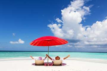 Happy Couple Enjoying On The Vacation © Avatar_023