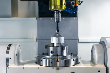 closeup of an old sewing machine