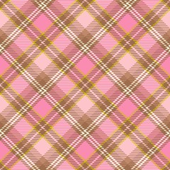 Seamless christmas tartan vector pattern