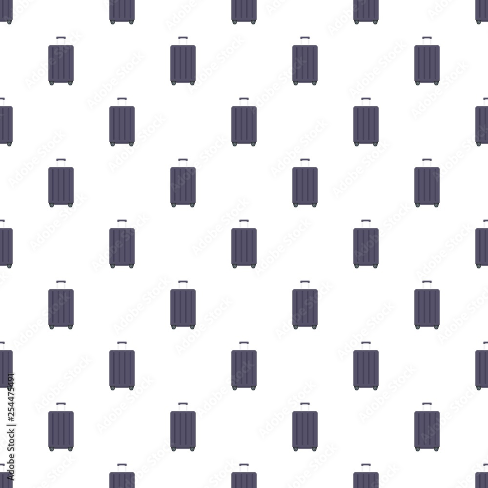 Aufkleber travel wheels bag pattern seamless vector repeat for any web design