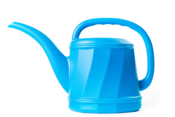 Watering can on a white background.