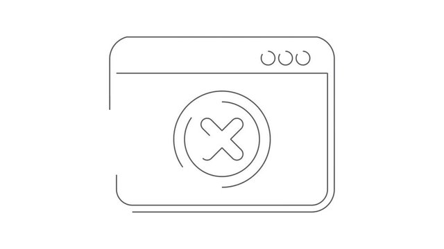 Error on computer window