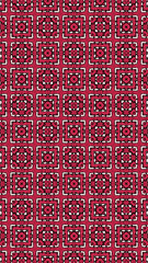 Ornate geometric pattern and abstract colored background