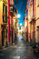 street in campobasso, italy