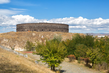 Ancient  fortress in Gyumri city. Armenia