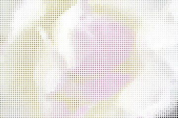 Abstract color halftone pattern