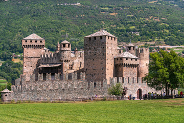 Castello di Fenis, Valle d'Aosta, Italia