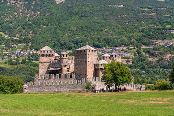 Castello di Fenis, Valle d'Aosta, Italia