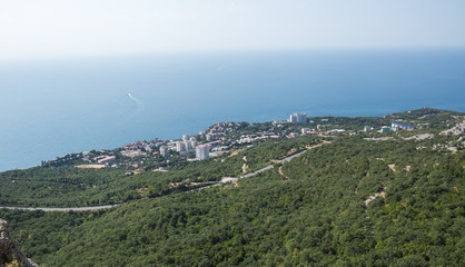 Fototapeta na wymiar City Yalta Crimea
