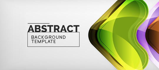 Light effects glossy arrows background