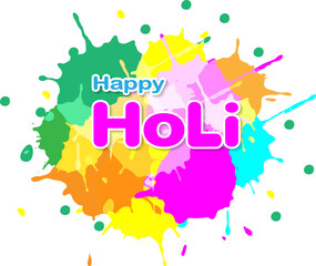 Holi color background for festival of India
