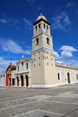 Fototapeta na wymiar The cathedral of Bayamo- Cuba