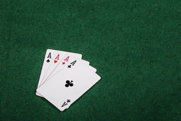 casino, gambling, poker, people and entertainment concept 