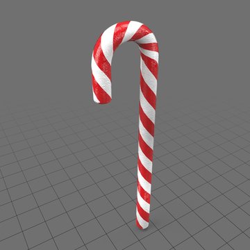 Striped candy cane