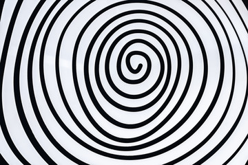 Simple white spiral