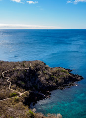 Trail to Cerro Tijeretas, San Cristobal or Chatham Island, Galapagos, Ecuador