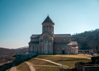 Bodbe monastery. Alazany Valley. Kakheti.Georgia