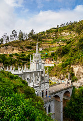 Naklejka premium Las Lajas Sanctuary, Narino Departmant, Colombia