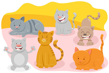 cute cats or kittens animal characters