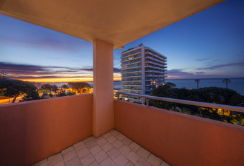 Vue sur la baie de Cannes