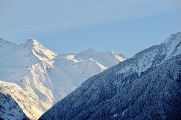 Mountain View at winter
