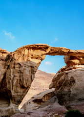 Um Fruth Rock Bridge, Wadi Rum, Aqaba Governorate, Jordan