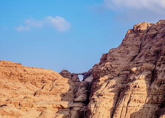 Burdah Rock Bridge, Wadi Rum, Aqaba Governorate, Jordan