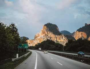road in mountains