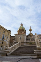 Piazza Pretoria, also known as square of Shame, Palermo