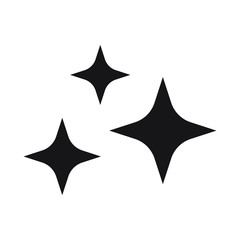 Shine icon, Clean star icon