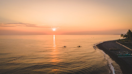 boat near calm body of water