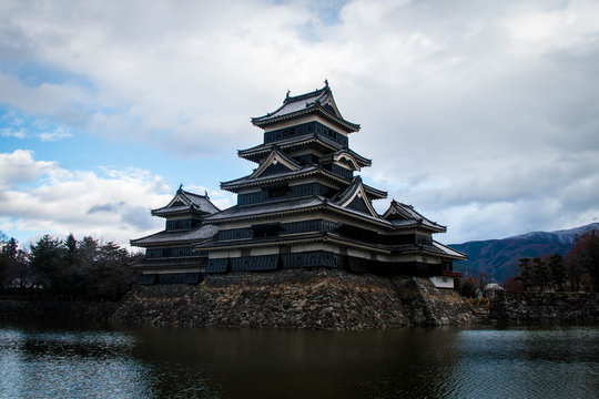 beige and blue pagoda temple