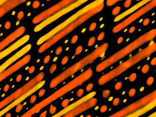 Ethnic Colorful Stripes Pattern