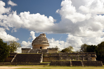 Mayan Star Observatory in Chichen Itza, Mexico.