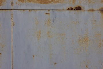 Rusty metal sheet, abstract texture