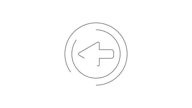 Back button symbol