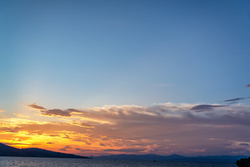 Seascape near Split, Croatia
