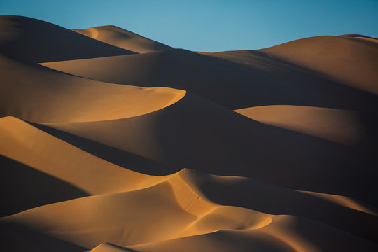 desert under blue sky