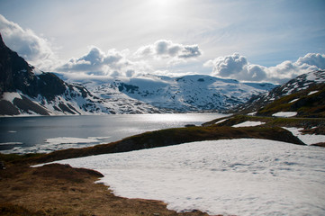Obraz premium snow in july