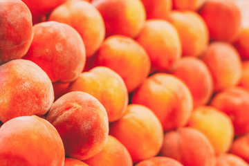 Peach close up