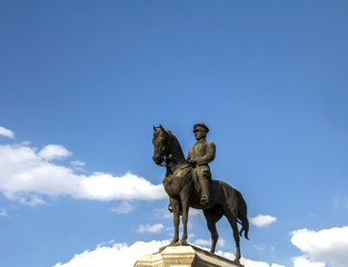  Statue of Ataturk, the founder of modern Turkey, capital city, Ankara , Ulus square