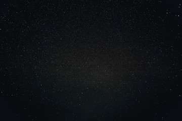 Natural Black Night Sky With Bright Stars Background Texture
