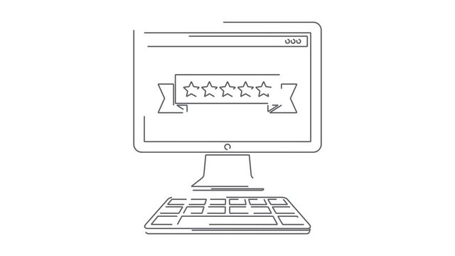 Five stars rating computer