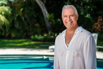 Handsome Middle Age Man