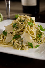 Artichoke Spaghetti Alla Chitarra