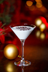White Christmas Martini