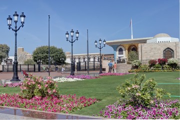 Naklejka premium Mascate (Muscat), capitale du sultanat d'Oman