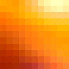 Warm Orange Trendy Square Mosaic Backdrop Design