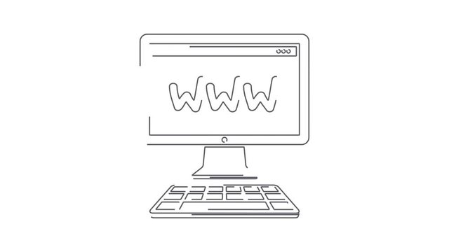 Web connected computer